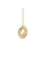 Cammilli Firenze Dune Electa Collection Pendant, 18Kt 3 Dia ct. 0.16