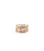 Cammilli Firenze Dune Collection Ring, 18Kt 5 Dia ct. 0.28