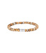 AZE Jewels Mount Wood Oval - 6mm - bracelet in gemstones, brown, Rocks