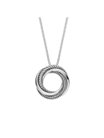 Ti Sento Ketting 34054ZI - Structure Cirkel Ketting