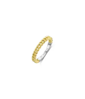 Ring 12341SY Milano Aanschuif Ring Zilver Verguld