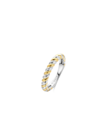 Ti Sento Ring 12378SY - Twisted Bicolor Ring S