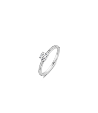 Ti Sento Ring 12109ZY - Classic Zirkonia Ring 5 mm