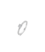 TI SENTO Ring 12109ZY - Zilver verguld, Zirkonia met geel verguld