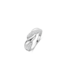 TI SENTO Ring 12370ZI - Zilver platina verguld, Zirconia wit