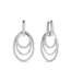 TI SENTO Ohrringe 78067ZI - Silber platiniert, Zirkonia Weiß