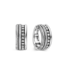 TI SENTO Ohrringe 78059ZI - Silber platiniert, Zirkonia Weiß