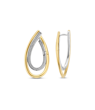 Oorbellen 78051ZY - Organic Zirkonia Oorbellen