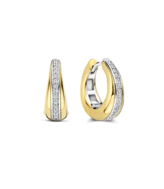 TI SENTO Oorbellen 78049ZY - Layered Zirkonia Hoops