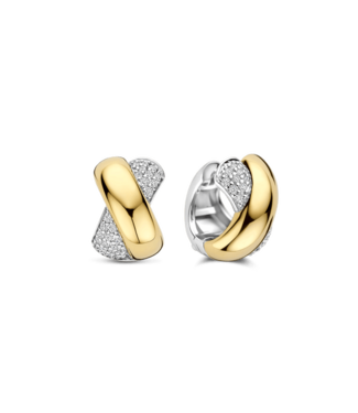 Oorbellen 78047ZY - Bold Crossover Hoops