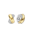 TI SENTO Ohrringe 78047ZY - Sterlingsilber mit gelb Vergoldung, Zirkonia Weiß mit Gelb-Vergoldung