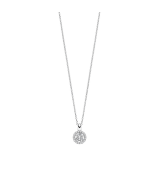 TI SENTO Ketting 34123ZI - Classic Zirkonia Ketting Rond