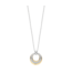 TI SENTO Ketting 34119ZY - Zilver verguld, Zirkonia met geel verguld