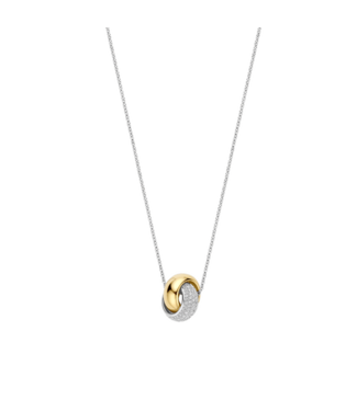 Ketting 34118ZY - Bold Zirkonia Crossover Ketting