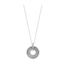 TI SENTO Anhänger 6860ZI - Silber platiniert, Zirkonia Weiß