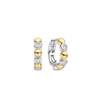 Oorbellen 78008ZY - Ronde Zirkonia Hoops