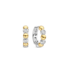 TI SENTO Oorbellen 78008ZY - Zilver verguld, Zirkonia met geel verguld