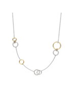 Ti Sento Ketting 34099ZY - Connected Cirkel Charm Ketting