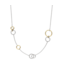 TI SENTO Ketting 34099ZY - Zilver verguld, Zirkonia met geel verguld