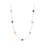 TI SENTO Ketting 34079DB - Zilver verguld, Blauw