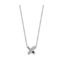 TI SENTO Ketting 34003ZI - Zilver platina verguld, Zirconia wit