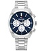 Hudson TH1710722 Herrenuhr Edelstahl blau 40mm
