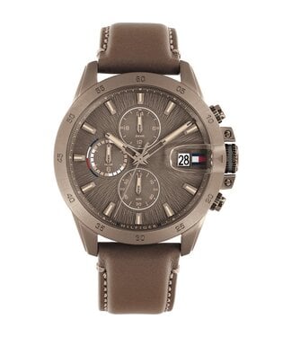 Jameson TH1792196 men's watch leather brown 43mm