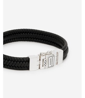 Buddha to Buddha Edwin small leather black F ca. 21cm