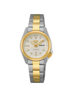 Seiko 5 Sports SRE004K1 Horloge Dames Tweekleurig 28mm