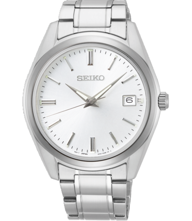 Seiko SUR307P1 Uhr Herren silberfarben 40,2mm