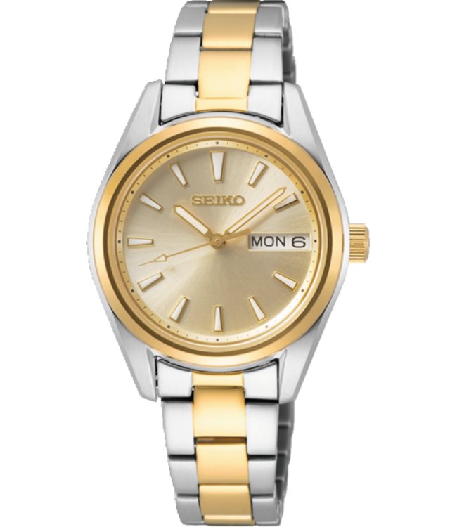Seiko SUR354P1 Uhr Damen Bicolor 29,8mm
