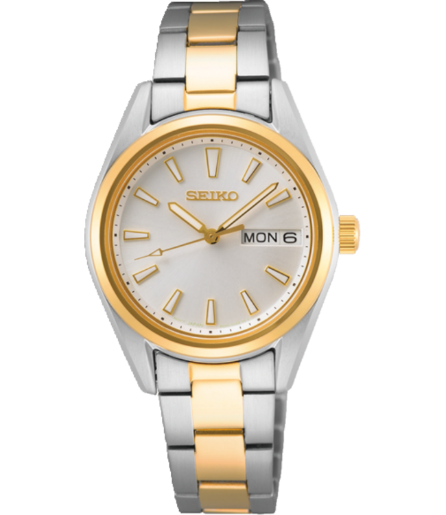Seiko SUR454P1 Uhr Damen Bicolor 29,8mm