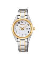 Seiko SUR466P1 Horloge Dames Tweekleurig 29,8mm