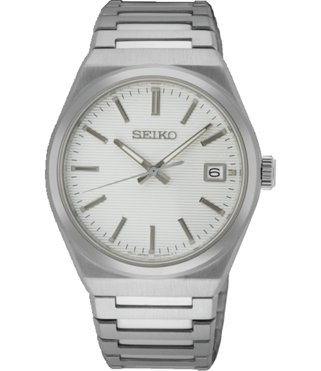 Seiko SUR553P1 Uhr Herren silberfarben 39,0mm
