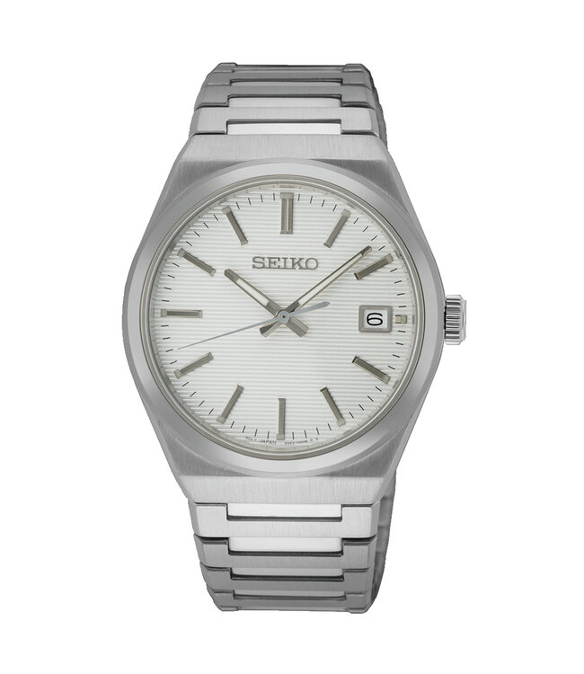 Seiko SUR553P1 Uhr Herren silberfarben 39,0mm