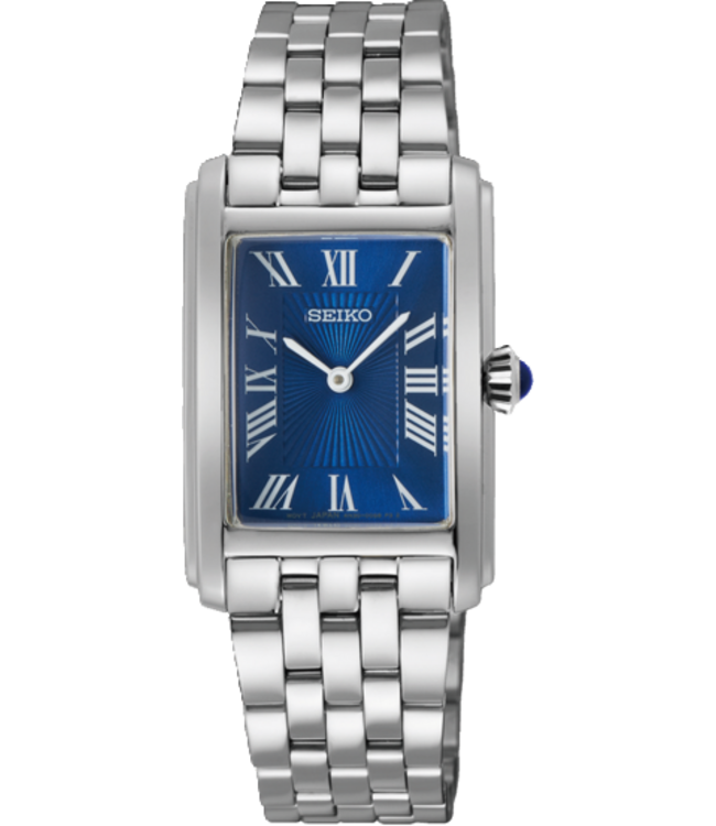 Seiko SWR085P1 Uhr Damen silberfarben 22,2x33mm