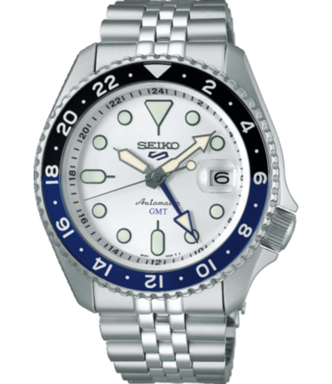 Seiko 5 Sports SSK033K1 4R34 42,5 mm Wit Herenhorloge | Juwelier De Va