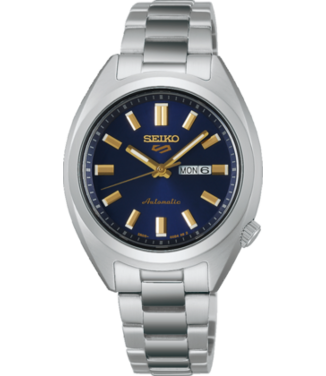 Seiko 5 Sports SRE021K1 2R06 32,00 mm Blauw Dameshorloge | Juwelier De