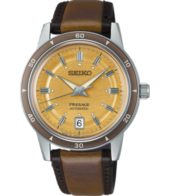 Seiko Presage SRPL75J1 4R35 39,50 mm Champagne Herenhorloge | Juwelier