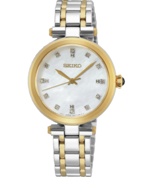 Seiko SRZ532P1 7N01 30 mm Wit Dameshorloge