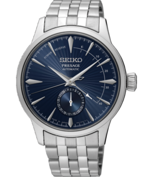 Seiko Presage SSA347J1 4R57 40,5 mm Blauw Herenhorloge | Juwelier De V