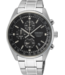 Seiko SSB379P1 8T67 41,5 mm Zwart Herenhorloge