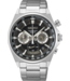 Seiko SSB397P1 8T63 41 mm Zwart Herenhorloge