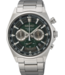 Seiko SSB405P1 8T63 41 mm Groen Herenhorloge