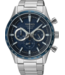 Seiko SSB445P1 8T63 43 mm Blauw Herenhorloge