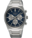 Seiko SSB453P1 8T63 40 mm Blauw Herenhorloge