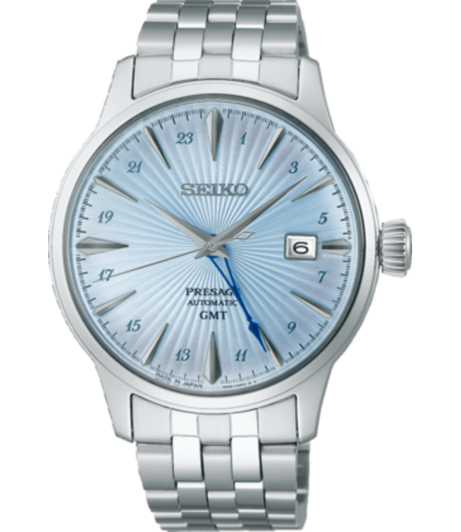Seiko Presage SSK037J1 Uhr Herren silberfarben 40,5mm