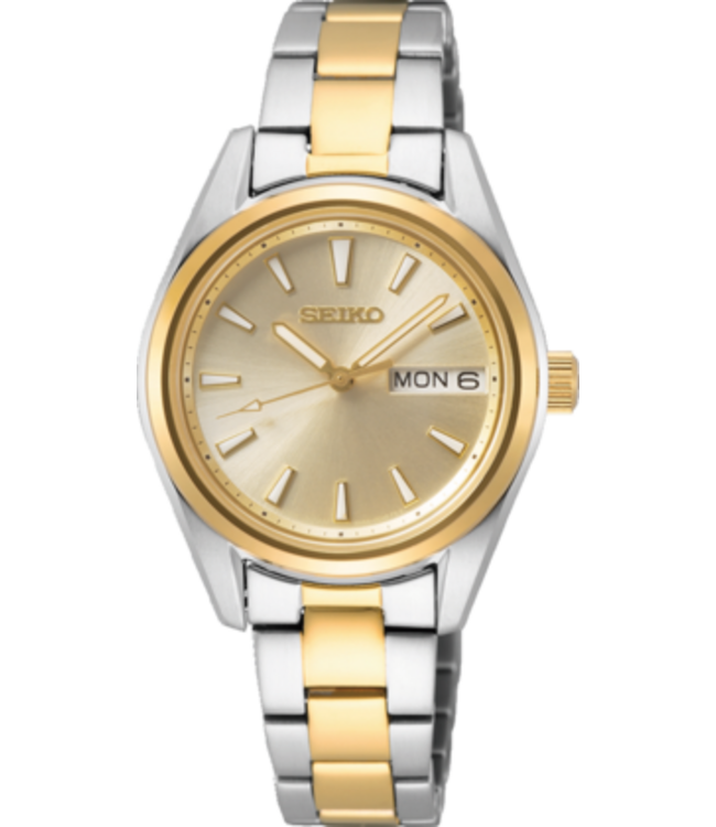 Seiko SUR354P1 Uhr Damen Bicolor 29,8mm