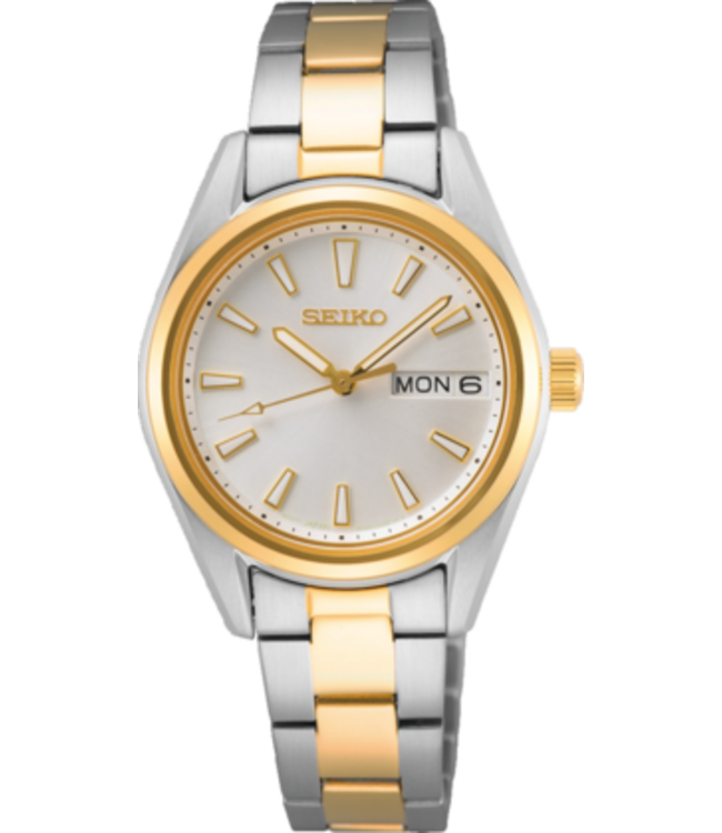 Seiko SUR454P1 Uhr Damen Bicolor 29,8mm