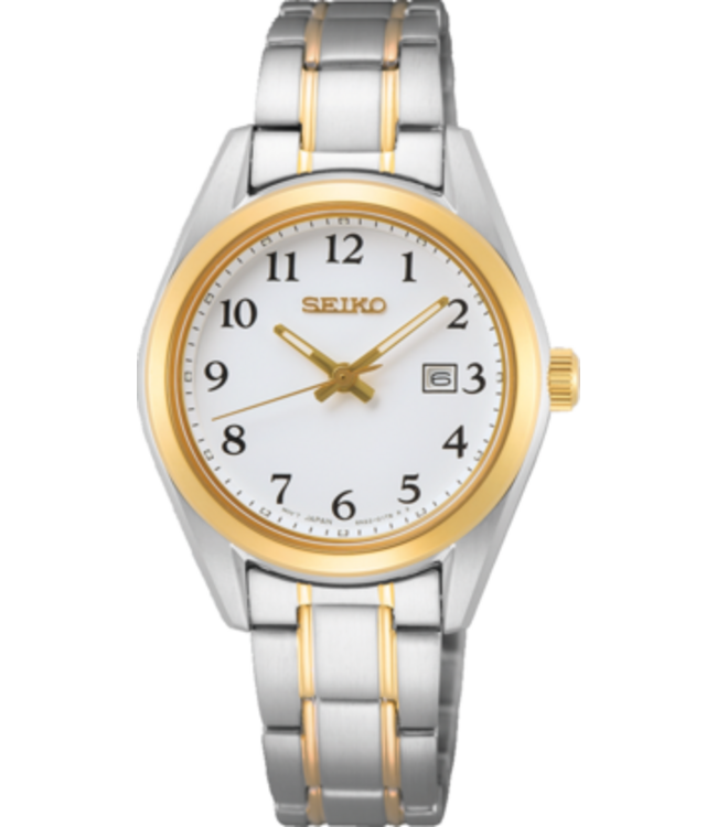 Seiko SUR466P1 Uhr Damen Bicolor 29,8mm